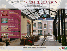 Tablet Screenshot of casteljeanson.fr